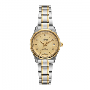 Mirage 8908 Silver Gold Ivory Steel Lady LDBTGIV